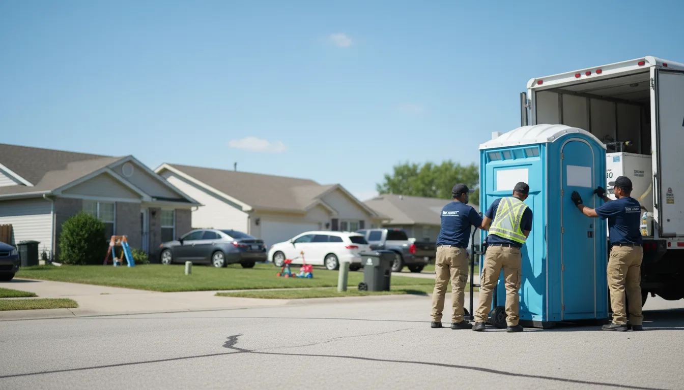 Standard Porta Potty Rentals in Topeka, IL near me